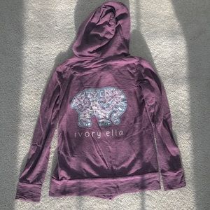 Ivory Ella Cozy Zip-Up